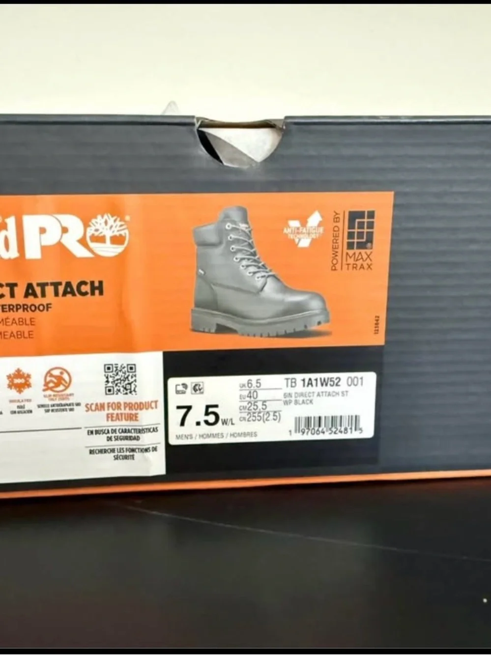 Timberland PRO Black Men's Work Boot